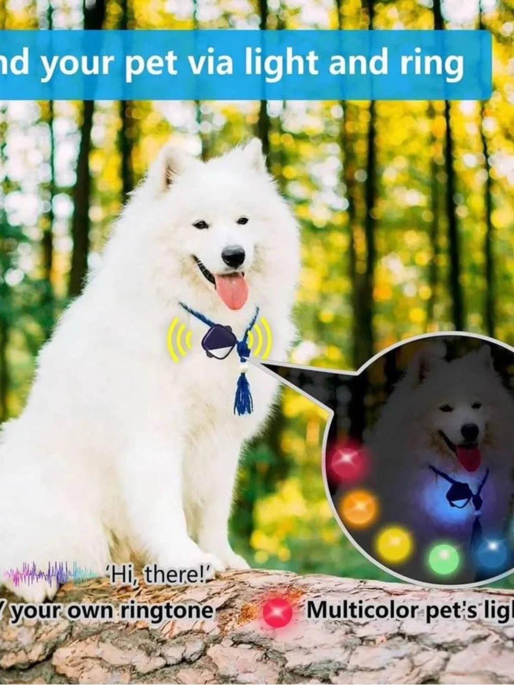 PetFon Pet GPS Tracker,Real Tracking Collar Device,APP Control For Dogs And Pets
